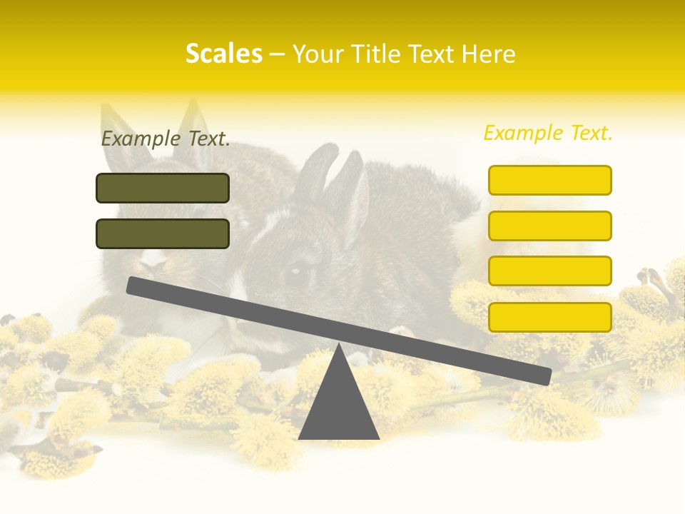 Grow Pollen Fur PowerPoint Template