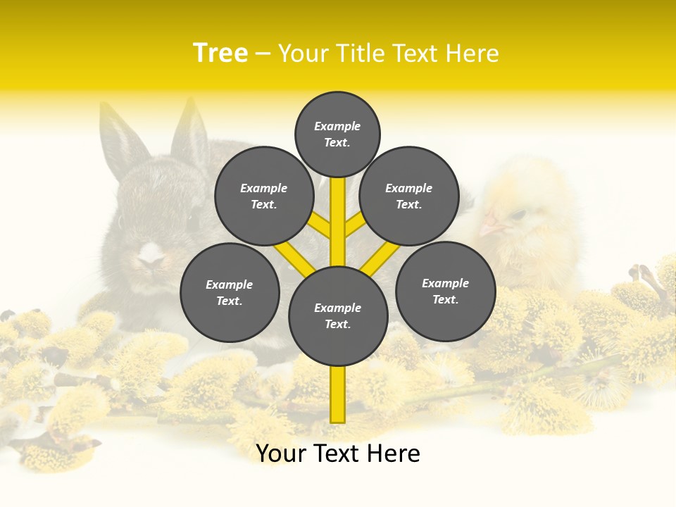 Grow Pollen Fur PowerPoint Template