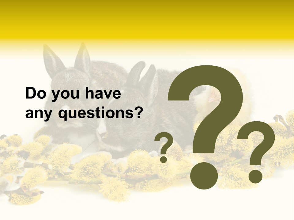 Grow Pollen Fur PowerPoint Template