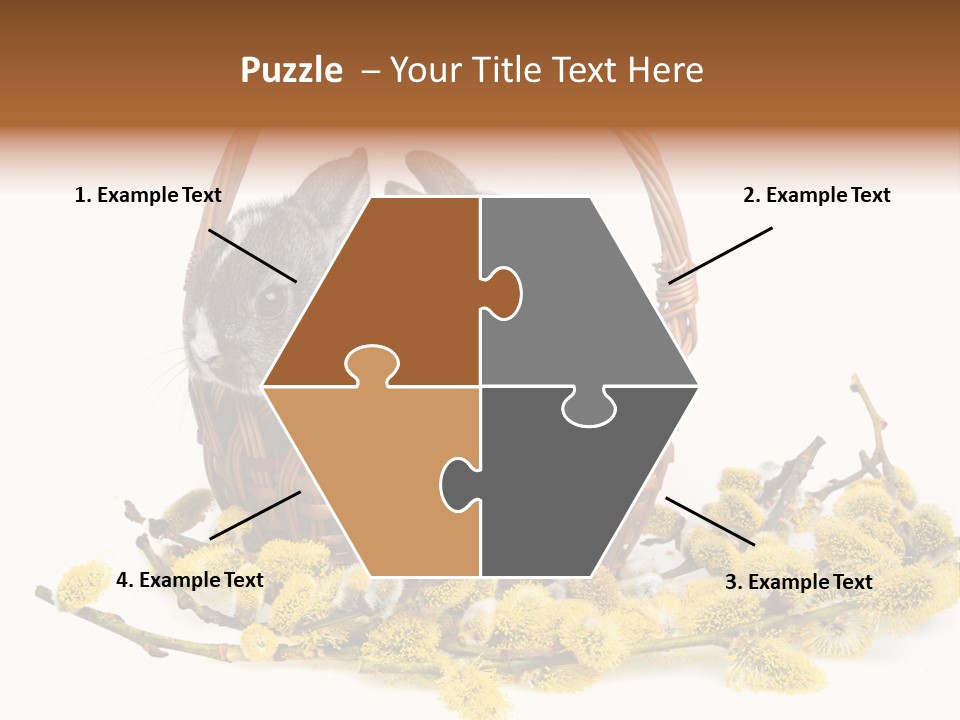 Flowering Springtime Frightened PowerPoint Template