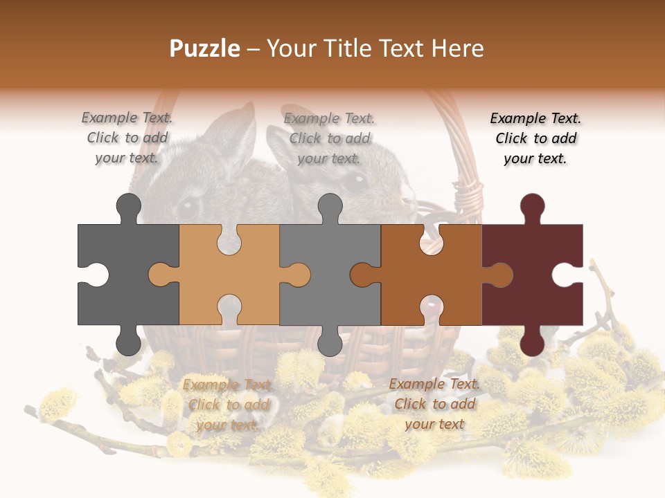 Flowering Springtime Frightened PowerPoint Template