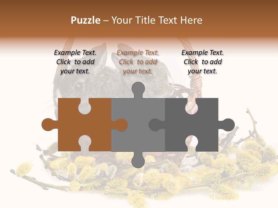 Flowering Springtime Frightened PowerPoint Template