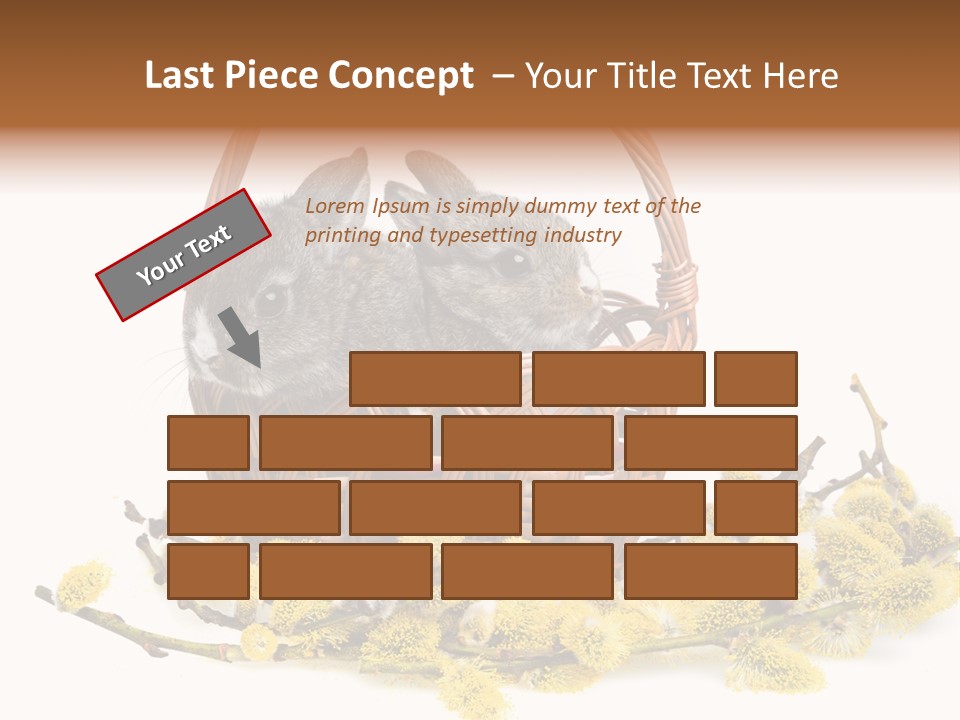 Flowering Springtime Frightened PowerPoint Template