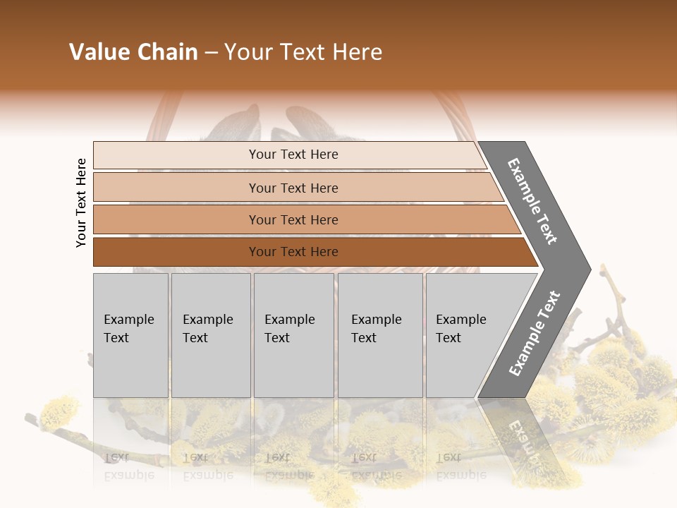 Flowering Springtime Frightened PowerPoint Template