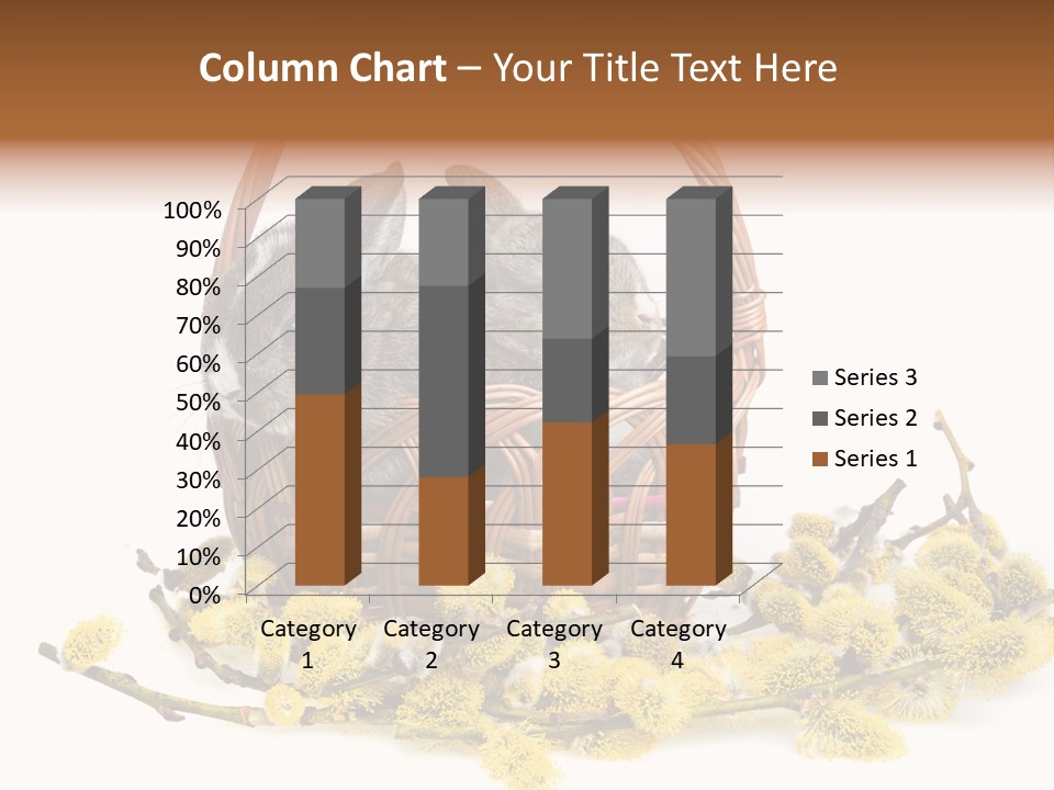 Flowering Springtime Frightened PowerPoint Template