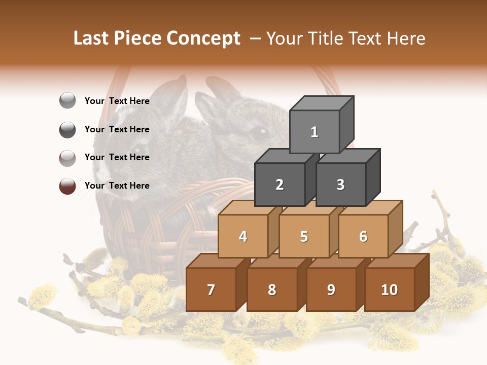 Flowering Springtime Frightened PowerPoint Template