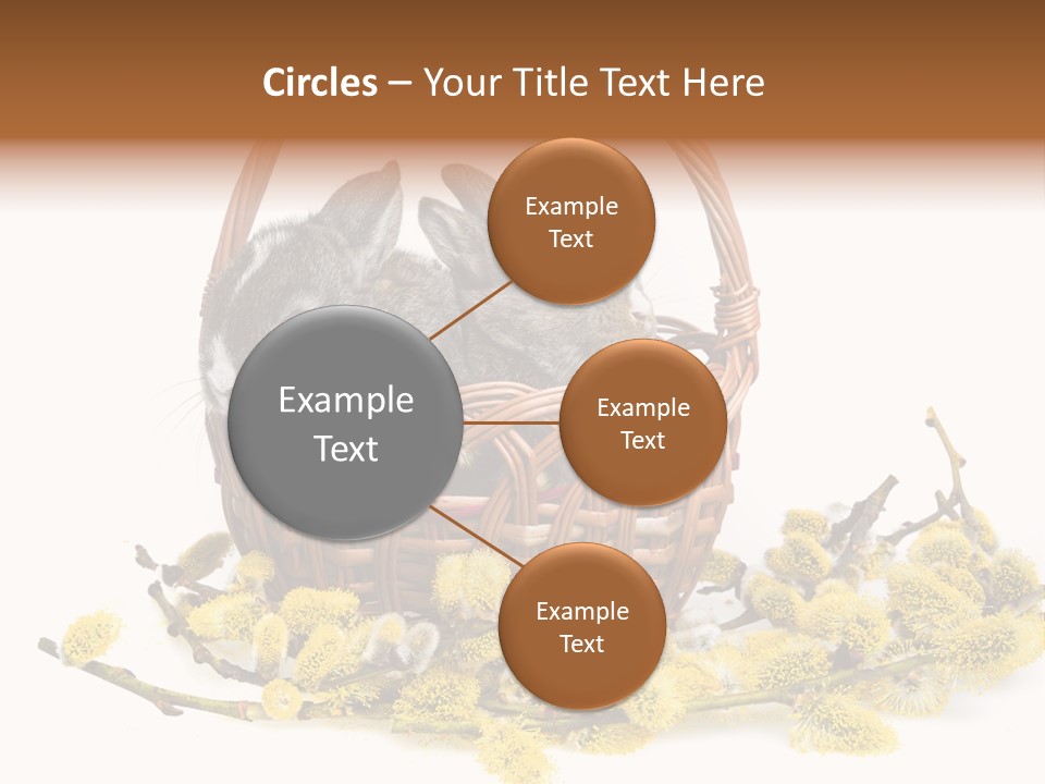 Flowering Springtime Frightened PowerPoint Template