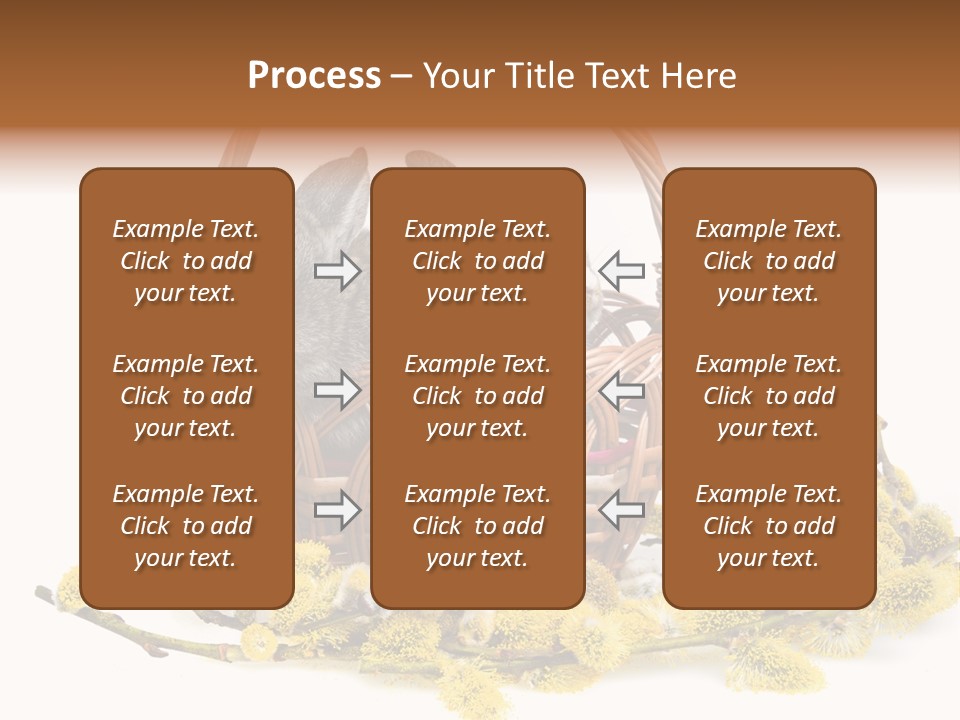 Flowering Springtime Frightened PowerPoint Template