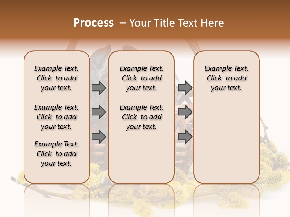Flowering Springtime Frightened PowerPoint Template