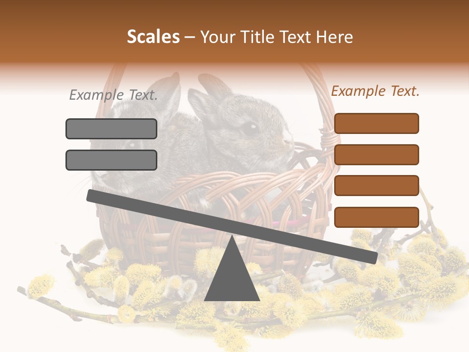 Flowering Springtime Frightened PowerPoint Template