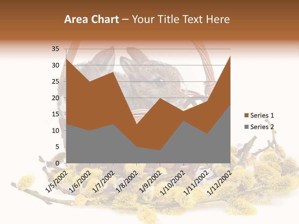 Flowering Springtime Frightened PowerPoint Template