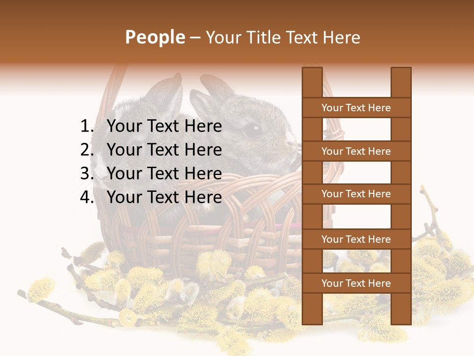 Flowering Springtime Frightened PowerPoint Template