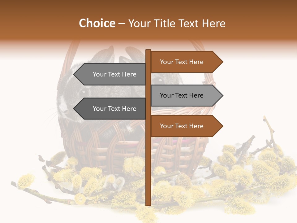 Flowering Springtime Frightened PowerPoint Template