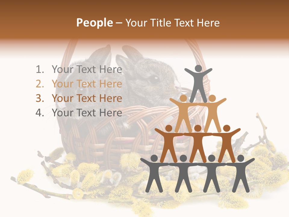 Flowering Springtime Frightened PowerPoint Template