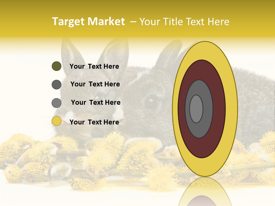 Two Branch Hare PowerPoint Template