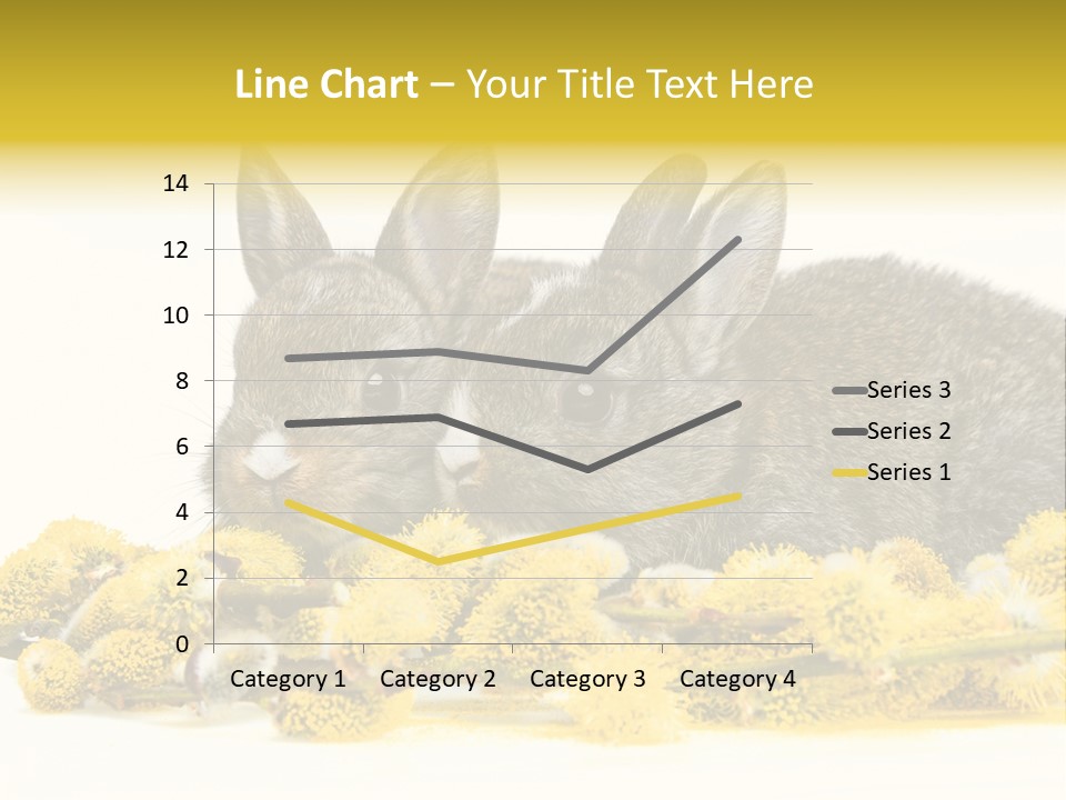 Two Branch Hare PowerPoint Template
