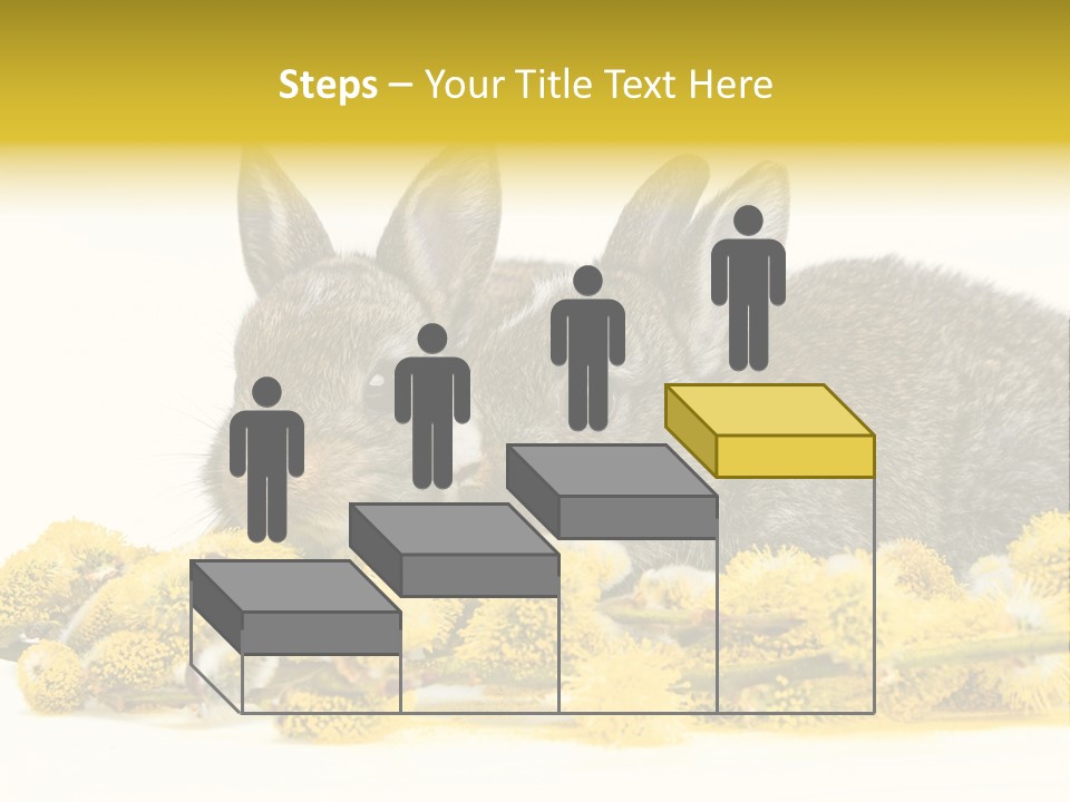 Two Branch Hare PowerPoint Template