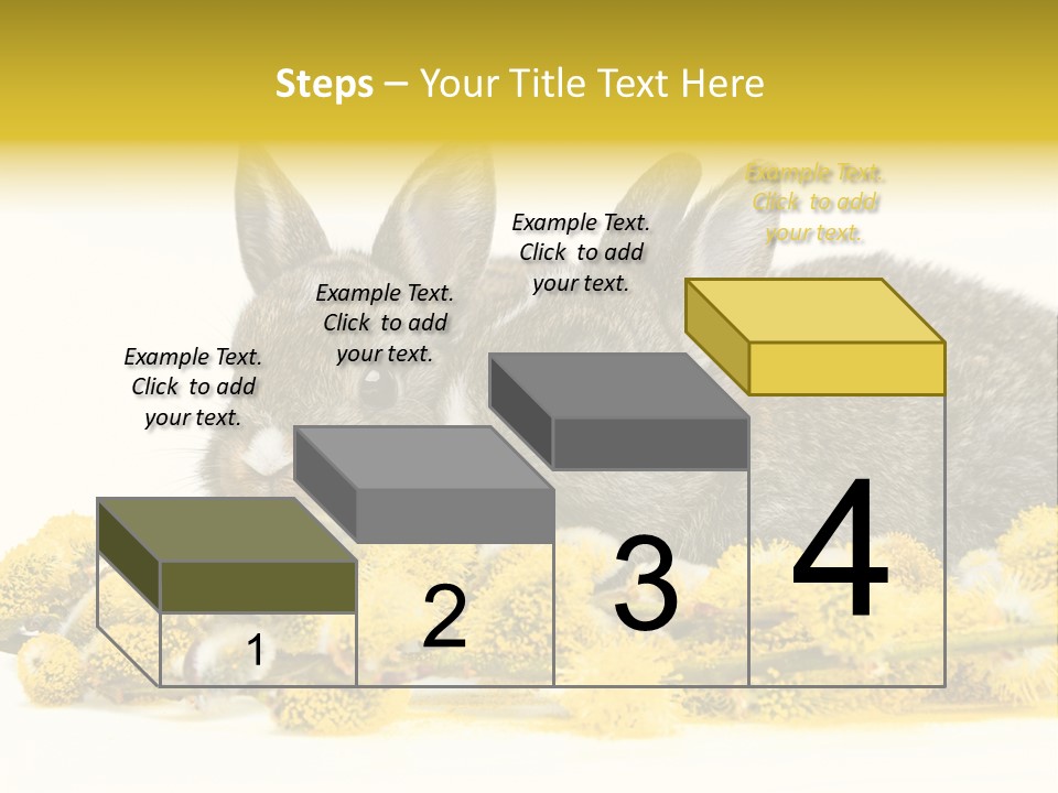 Two Branch Hare PowerPoint Template