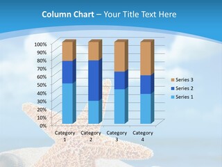 Sky Coastline Yellow PowerPoint Template