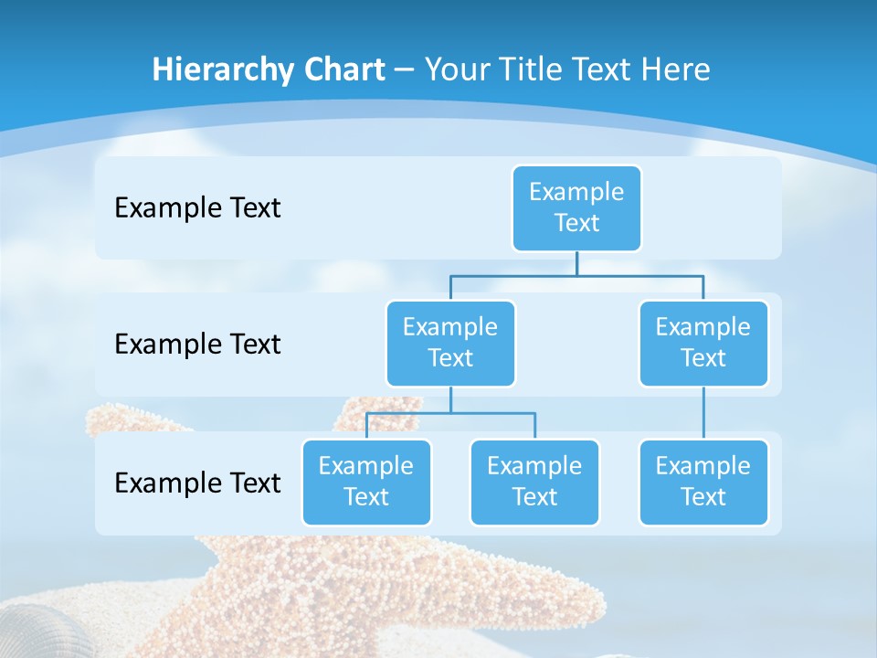 Sky Coastline Yellow PowerPoint Template
