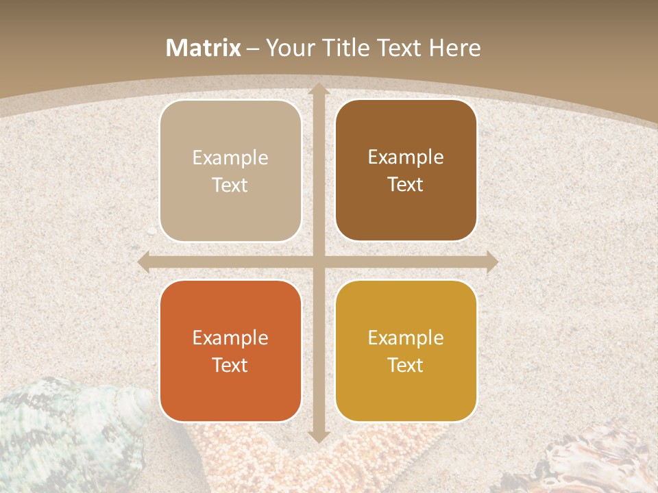 Copy Space Scenic Resort PowerPoint Template