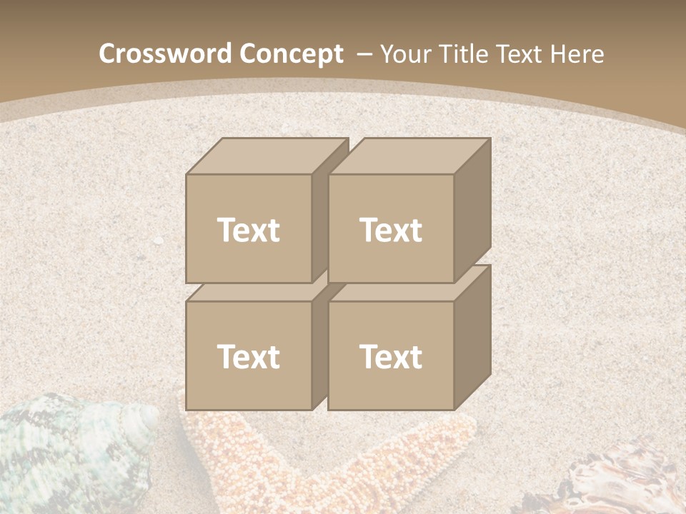 Copy Space Scenic Resort PowerPoint Template