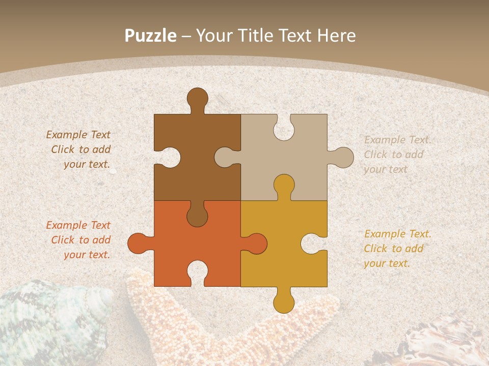 Copy Space Scenic Resort PowerPoint Template