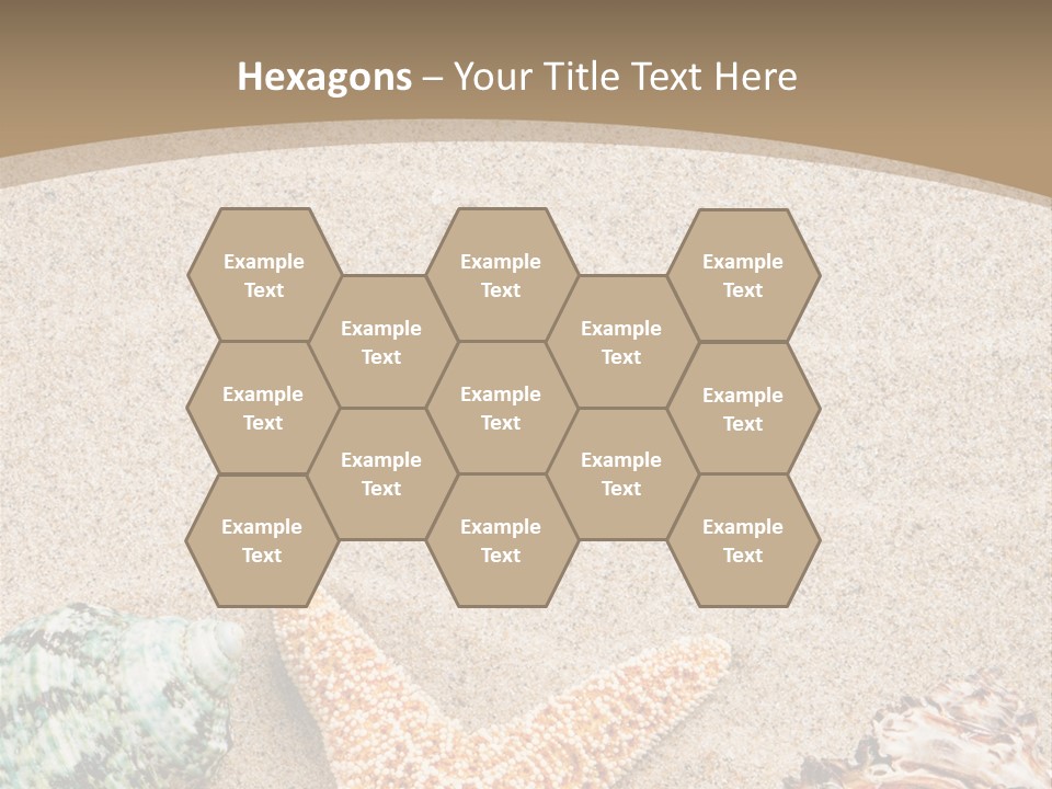 Copy Space Scenic Resort PowerPoint Template