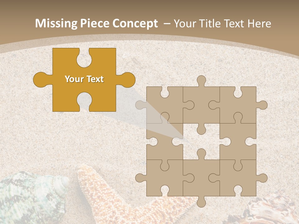 Copy Space Scenic Resort PowerPoint Template