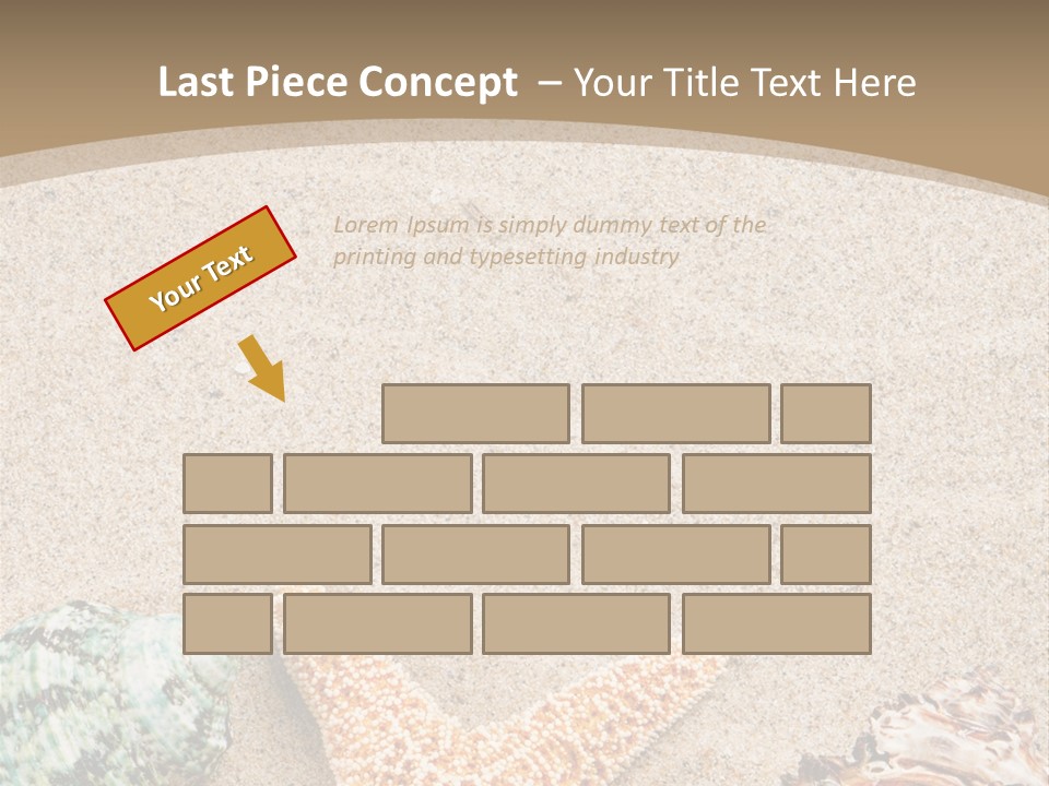 Copy Space Scenic Resort PowerPoint Template