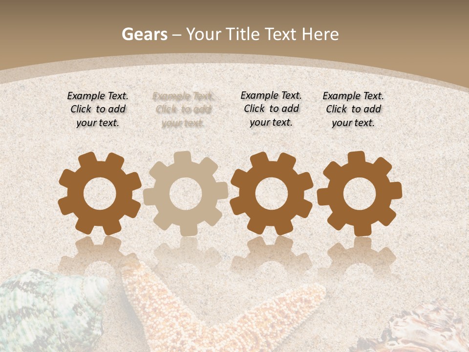 Copy Space Scenic Resort PowerPoint Template