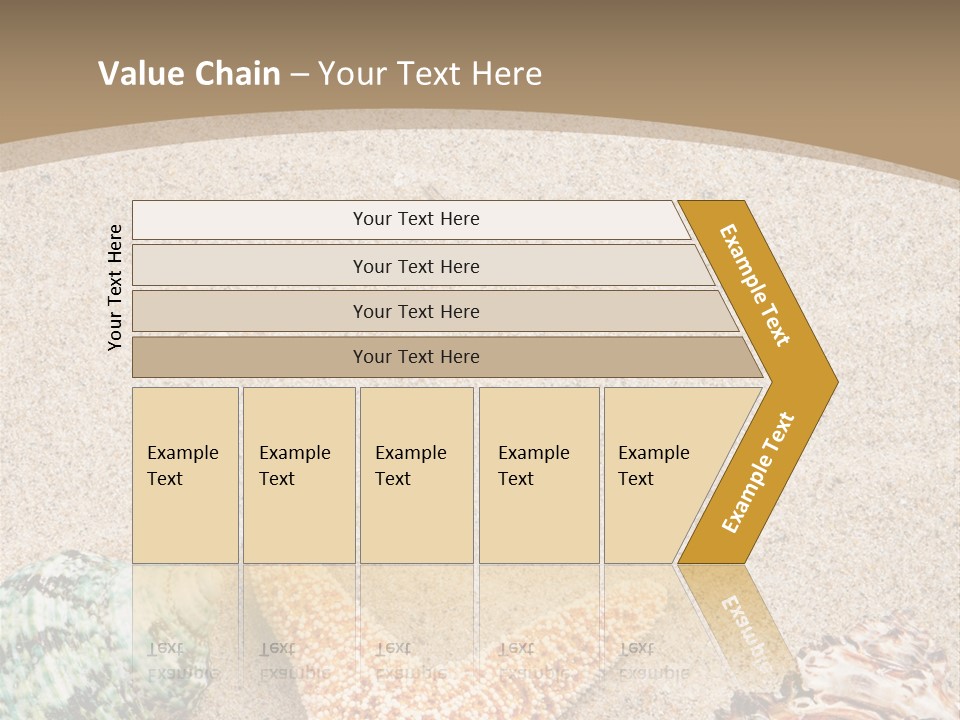 Copy Space Scenic Resort PowerPoint Template