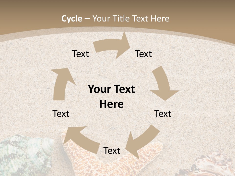 Copy Space Scenic Resort PowerPoint Template