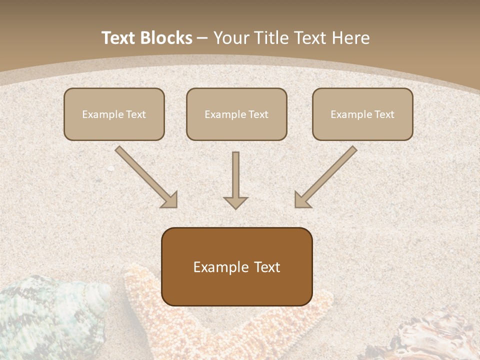 Copy Space Scenic Resort PowerPoint Template