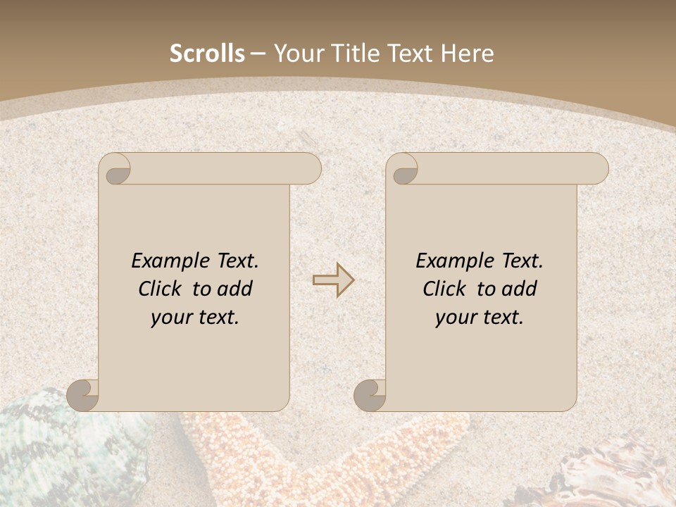 Copy Space Scenic Resort PowerPoint Template