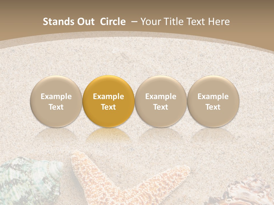 Copy Space Scenic Resort PowerPoint Template