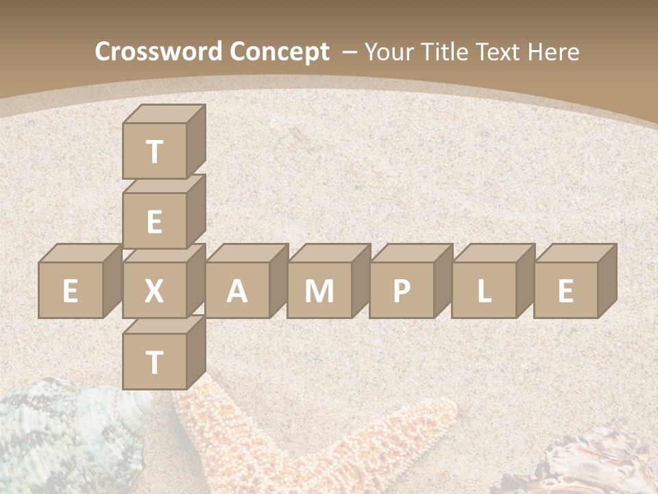 Copy Space Scenic Resort PowerPoint Template