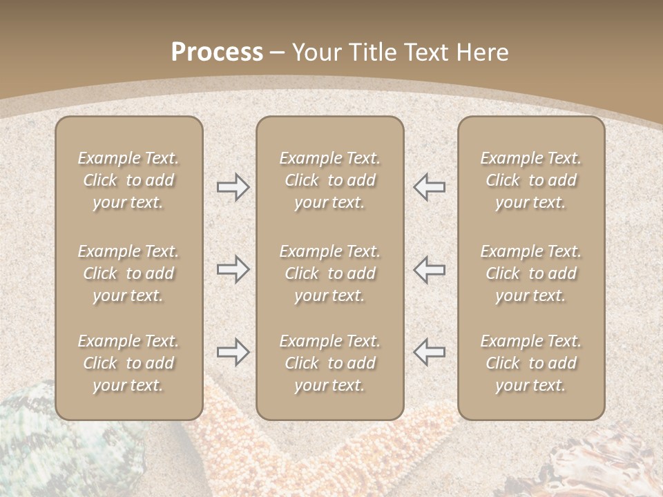 Copy Space Scenic Resort PowerPoint Template