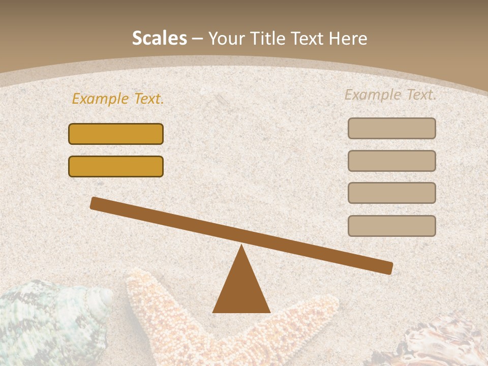 Copy Space Scenic Resort PowerPoint Template