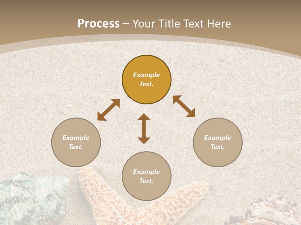 Copy Space Scenic Resort PowerPoint Template