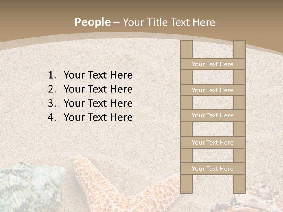 Copy Space Scenic Resort PowerPoint Template