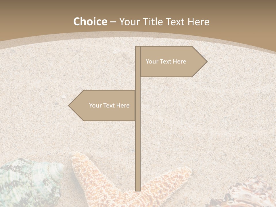 Copy Space Scenic Resort PowerPoint Template