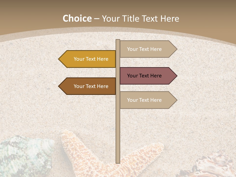 Copy Space Scenic Resort PowerPoint Template