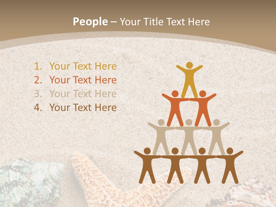 Copy Space Scenic Resort PowerPoint Template