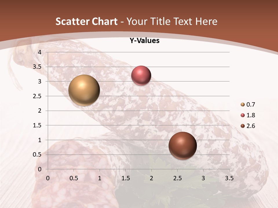 Pork Salami Appetizer PowerPoint Template