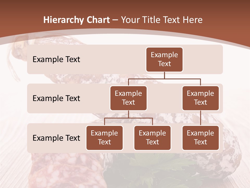 Pork Salami Appetizer PowerPoint Template