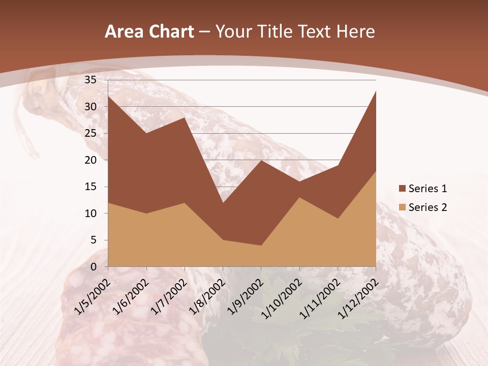 Pork Salami Appetizer PowerPoint Template