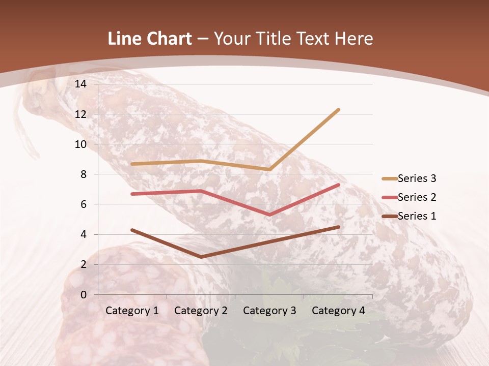 Pork Salami Appetizer PowerPoint Template