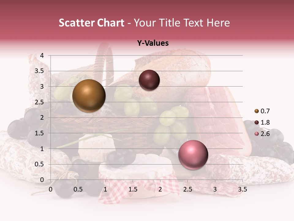 Delicatessen Baguette Wicker PowerPoint Template