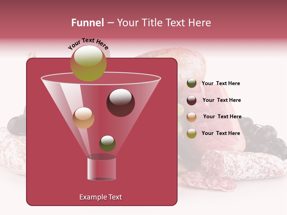 Delicatessen Baguette Wicker PowerPoint Template